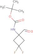 tert-Butyl N-(3,3-difluoro-1-formylcyclobutyl)carbamate