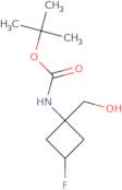 1-(Boc-amino)-3-fluorocyclobutane-1-methanol