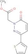 Methyl 2-[6-oxo-3-(thiophen-2-yl)-1,6-dihydropyridazin-1-yl]acetate