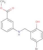 Methyl 3-[(5-bromo-2-hydroxybenzyl)amino]benzoate