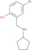 4-Bromo-2-[(cyclopentylamino)methyl]phenol