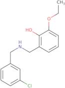 2-{[(3-Chlorobenzyl)amino]methyl}-6-ethoxyphenol