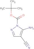 1,1-Dimethylethyl 5-amino-4-cyano-1H-pyrazole-1-carboxylic acid ester