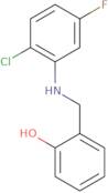 2-{[(2-Chloro-5-fluorophenyl)amino]methyl}phenol