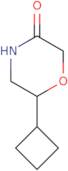 6-Cyclobutylmorpholin-3-one
