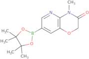 (4-Methyl-3-oxo-3,4-dihydro-2H-pyrido[3,2-b][1,4]oxazin-7-yl)boronic acid pinacol ester