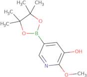 2-Methoxy-5-(4,4,5,5-tetramethyl-1,3,2-dioxaborolan-2-yl)pyridin-3-ol