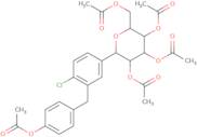 2S,3S,4R,5R,6R-2-3-4-Acetoxybenzyl-4-chlorophenyl-6-(acetoxymethyl)tetrahydro-2H-pyran-3,4,5-triyl triacetate