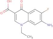 7-Amino-1-ethyl-6-fluoro-4-oxoquinoline-3-carboxylic acid