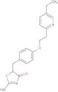 2-Amino-5-[[4-[2-(5-ethyl-2-pyridinyl)ethoxy]phenyl]methyl]-4(5H)-thiazolone