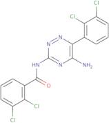 N-[5-Amino-6-(2,3-dichlorophenyl)-1,2,4-triazin-3-yl]-2,3-dichlorobenzamide