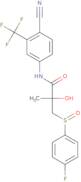 N-[4-Amido-3-(trifluoromethyl)phenyl-3-[(4-fluorophenyl)-(R,S)-sulphinyl]-(R,S)-2-hydroxy-2-methylpropanamide