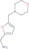 1-{5-[(Morpholin-4-yl)methyl]furan-2-yl}methanamine