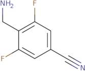 4-(Aminomethyl)-3,5-difluorobenzonitrile