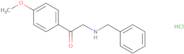 2-(Benzylamino)-1-(4-methoxyphenyl)ethanone hydrochloride