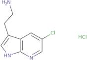 2-{5-Chloro-1H-pyrrolo[2,3-b]pyridin-3-yl}ethan-1-amine hydrochloride