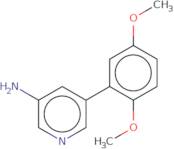 5-(2,5-Dimethoxyphenyl)pyridin-3-amine