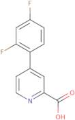 4-(2,4-Difluorophenyl)picolinic acid