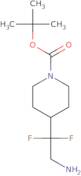 tert-Butyl 4-(2-amino-1,1-difluoroethyl)piperidine-1-carboxylate