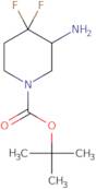 tert-butyl 5-amino-3,3-difluoropiperidine-1-carboxylate