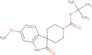 tert-Butyl 6-methoxy-2-oxospiro[indoline-3,4'-piperidine]-1'-carboxylate