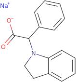 Sodium 2-(2,3-dihydro-1H-indol-1-yl)-2-phenylacetate