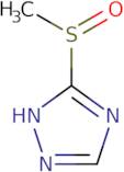 3-Methanesulfinyl-4H-1,2,4-triazole