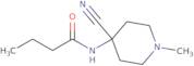 N-(4-Cyano-1-methylpiperidin-4-yl)butanamide