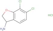 6,7-Dichloro-2,3-dihydro-1-benzofuran-3-amine hydrochloride