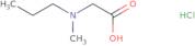 2-[Methyl(propyl)amino]acetic acid hydrochloride
