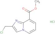 Methyl 2-(chloromethyl)imidazo[1,2-a]pyridine-8-carboxylate hydrochloride