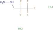 (2,2,3,3,3-Pentafluoropropyl)hydrazine dihydrochloride