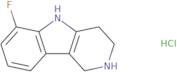 6-Fluoro-1H,2H,3H,4H,5H-pyrido[4,3-b]indole hydrochloride