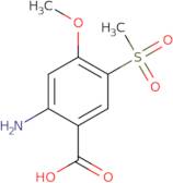 2-Amino-5-methanesulfonyl-4-methoxybenzoic acid