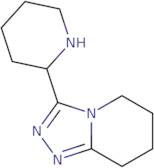 2-{5H,6H,7H,8H-[1,2,4]Triazolo[4,3-a]pyridin-3-yl}piperidine