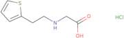 2-{[2-(Thiophen-2-yl)ethyl]amino}acetic acid hydrochloride