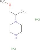 1-(1-methoxypropan-2-yl)piperazine dihydrochloride