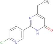 2-(6-Chloropyridin-3-yl)-6-ethyl-3,4-dihydropyrimidin-4-one