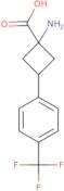 1-Amino-3-[4-(trifluoromethyl)phenyl]cyclobutane-1-carboxylic acid