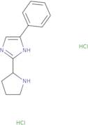 4-Phenyl-2-(pyrrolidin-2-yl)-1H-imidazole dihydrochloride