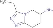 3-Ethyl-5H,6H,7H,8H-[1,2,4]triazolo[4,3-a]pyridin-6-amine