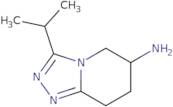 3-(Propan-2-yl)-5H,6H,7H,8H-[1,2,4]triazolo[4,3-a]pyridin-6-amine