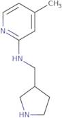 4-Methyl-N-(pyrrolidin-3-ylmethyl)pyridin-2-amine