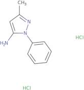 3-Methyl-1-phenyl-1H-pyrazol-5-amine dihydrochloride