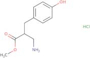 Methyl 3-amino-2-[(4-hydroxyphenyl)methyl]propanoate hydrochloride