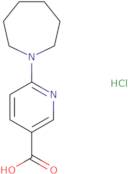 6-(Azepan-1-yl)pyridine-3-carboxylic acid hydrochloride