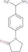 1-[4-(1-Aminoethyl)phenyl]pyrrolidin-2-one