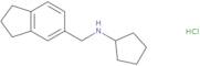 N-(2,3-Dihydro-1H-inden-5-ylmethyl)cyclopentanamine hydrochloride