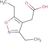 2-(Diethyl-1,2-oxazol-4-yl)acetic acid