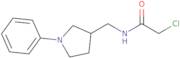 2-Chloro-N-[(1-phenylpyrrolidin-3-yl)methyl]acetamide